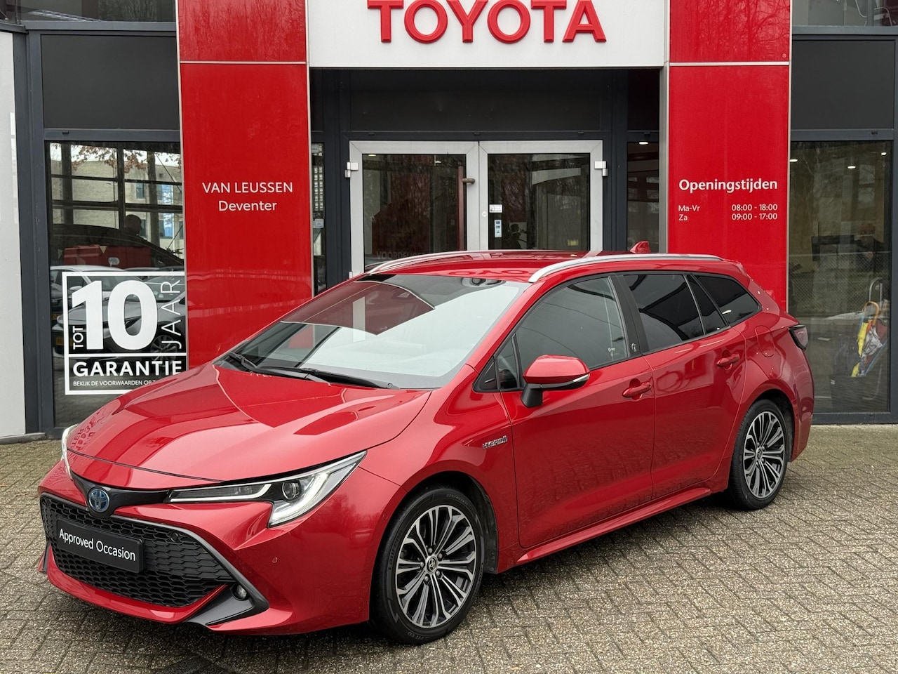 Toyota Corolla Touring Sports - 2.0 Hybrid Dynamic STOEL/STUUR VERW. APPLE CAR PLAY/ANDROID AUTO CRUISE CONTROL - AutoWereld.nl