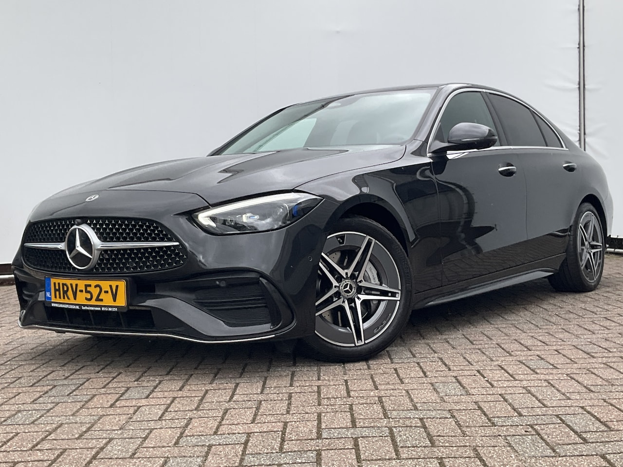 Mercedes-Benz C-klasse - 220 D AMG Line Stoel.electr.Verw Sfeerverl, Hybride Nieuwstaat Grafietgrijs metalliclak - AutoWereld.nl