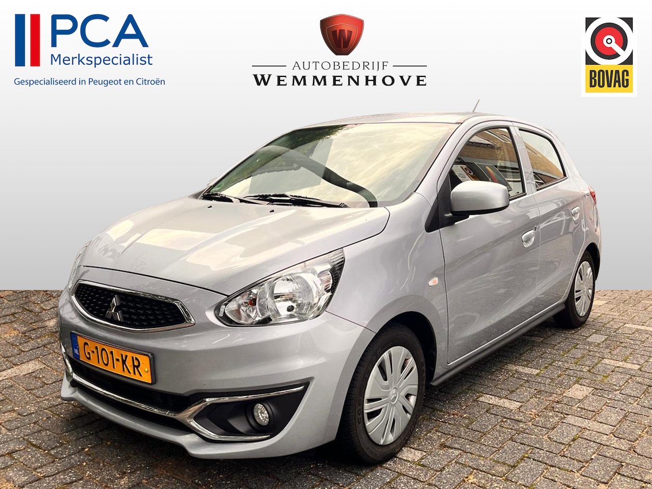 Mitsubishi Space Star - 1.0 Cool+ Airco/Bleu tooth - AutoWereld.nl