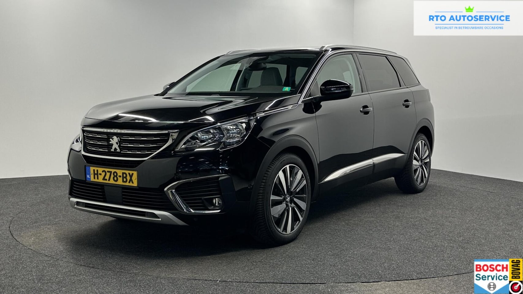 Peugeot 5008 - 1.2 PureTech Blue Lease Premium 7 PERSOONS-NAVI - AutoWereld.nl