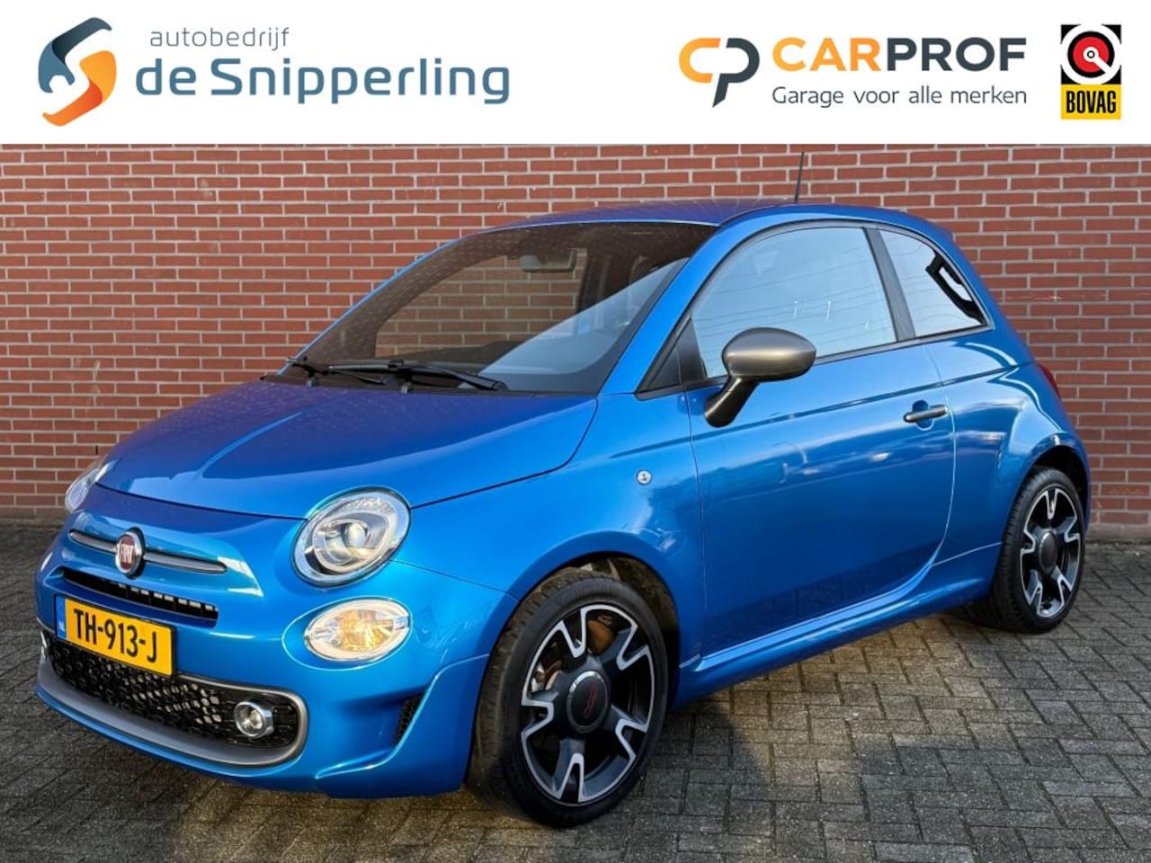 Fiat 500 - 0.9 TWINAIR T SPORT AUTOMAAT NAV CRUISE PDC CARPLAY CLIMA DAB LM - AutoWereld.nl