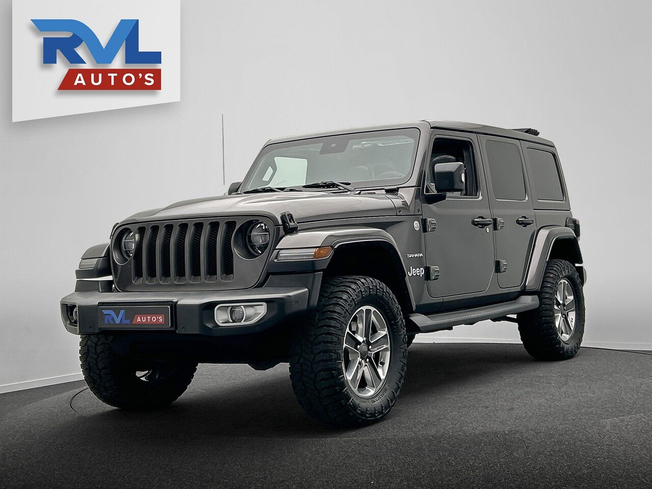 Jeep Wrangler - 2.0T Sahara | Grijs Kenteken | LPG-G3 | Skydak | Rubicon | Origineel NL - AutoWereld.nl