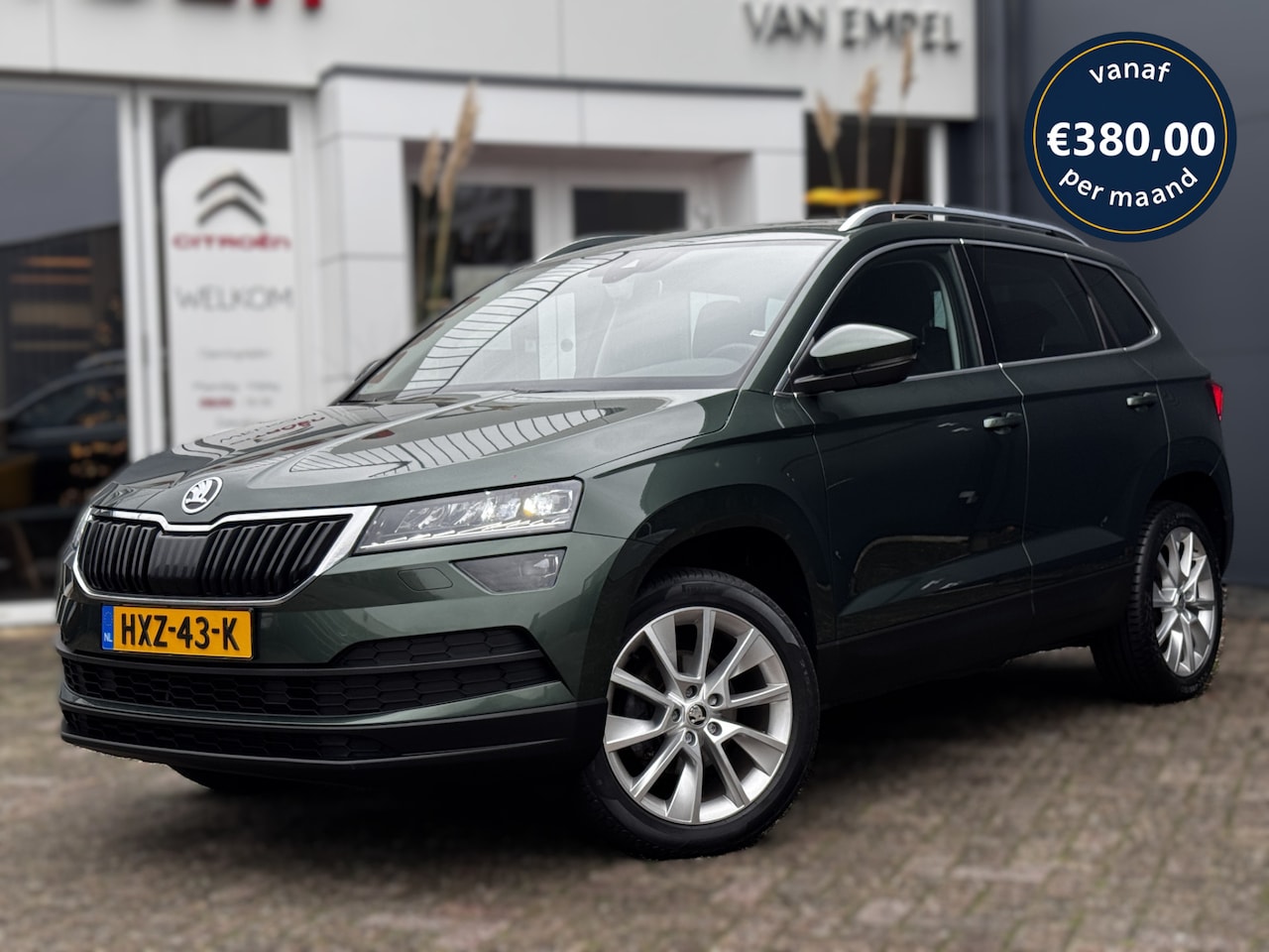 Skoda Karoq - 1.5 TSI ACT Sportline Business | 150 PK | Automaat | Trekhaak | Adaptive Cruise | Climate - AutoWereld.nl