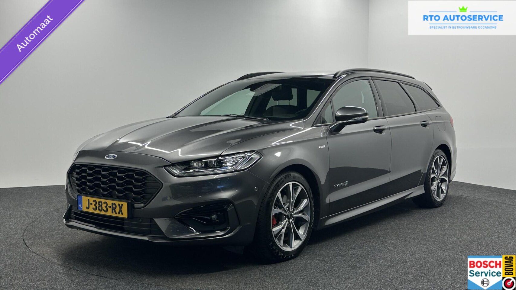 Ford Mondeo Wagon - 2.0 IVCT HEV ST-Line CAMERA TREKHAAK ECC CRUISE NAVI CARPLAY. - AutoWereld.nl