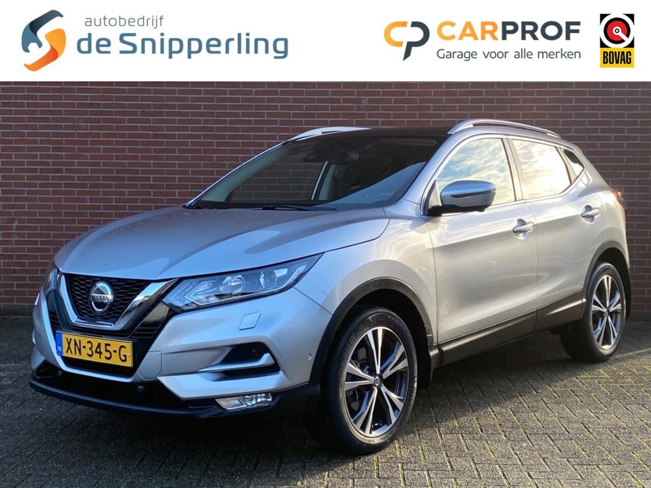Nissan Qashqai - 1.2 TEKNA + NAV 360 CAMERA CLIMA CRUISE PANO STOELVERW LMV - AutoWereld.nl