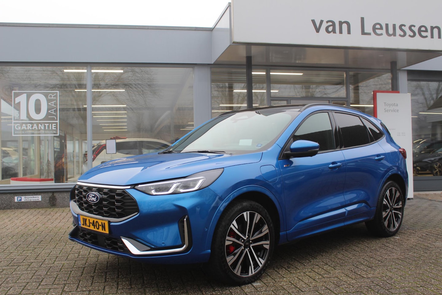 Ford Kuga - 2.5 PHEV ST-LINE-X AGR-STOELEN 4-JR GARANTIE PANODAK 20"LM-VELGEN WINTERPACK 360CAMERA MEM - AutoWereld.nl