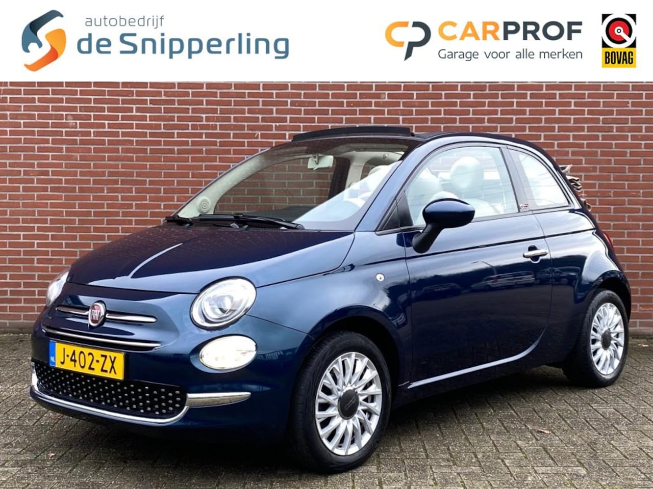 Fiat 500 C - 1.0 HYBR. LOUNGE CARPLAY CRUISE CONTROL DAB LMV - AutoWereld.nl