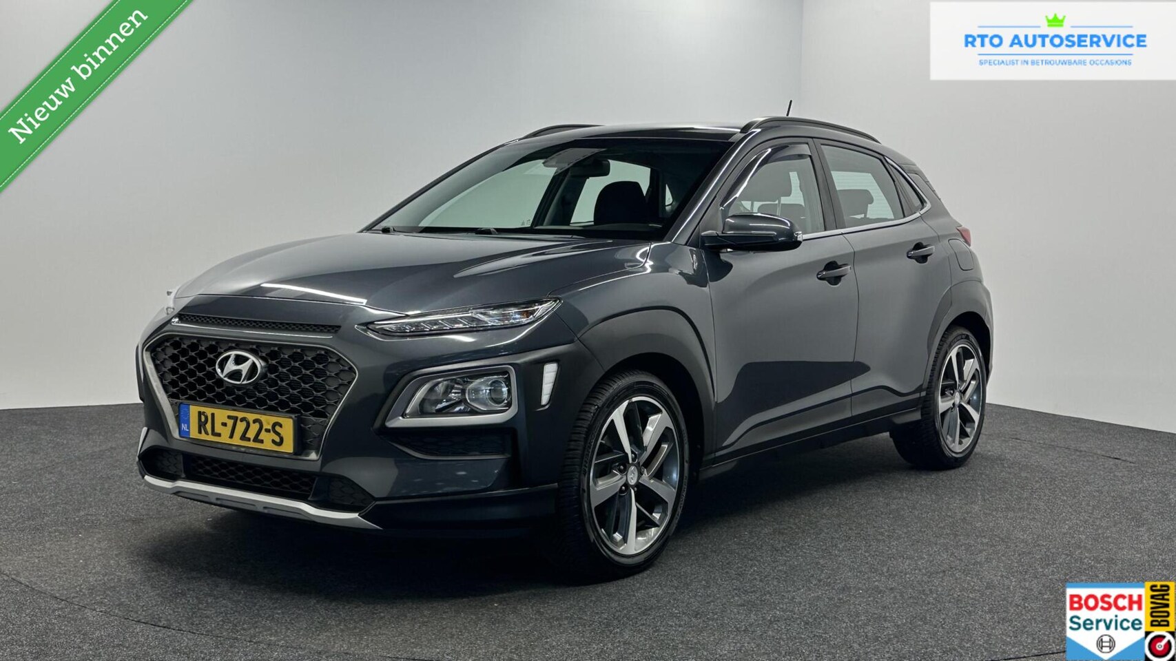 Hyundai Kona - 1.0T Comfort CAMERA-NAVI-CRUISE - AutoWereld.nl