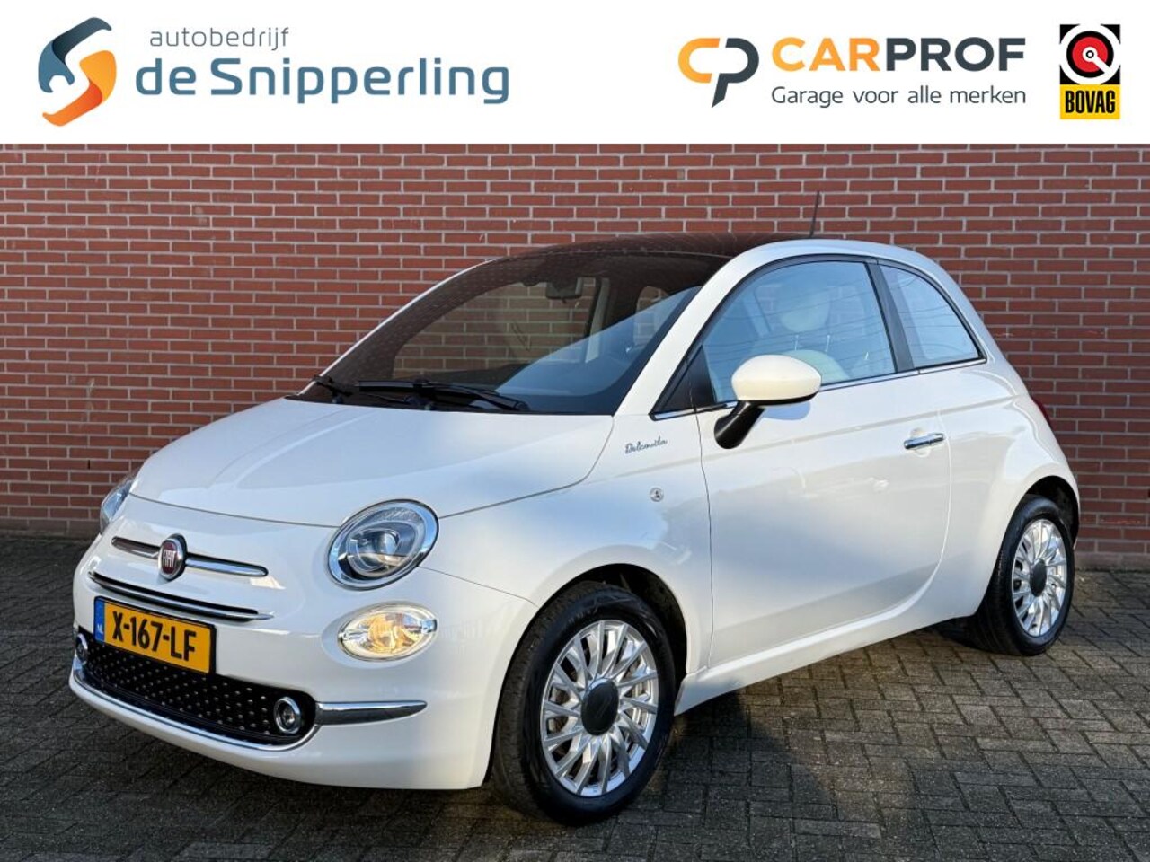 Fiat 500 - 1.0 HYBRID DOLCEVITA PANO CLIMA PDC CARPLAY CRUISE LMV - AutoWereld.nl