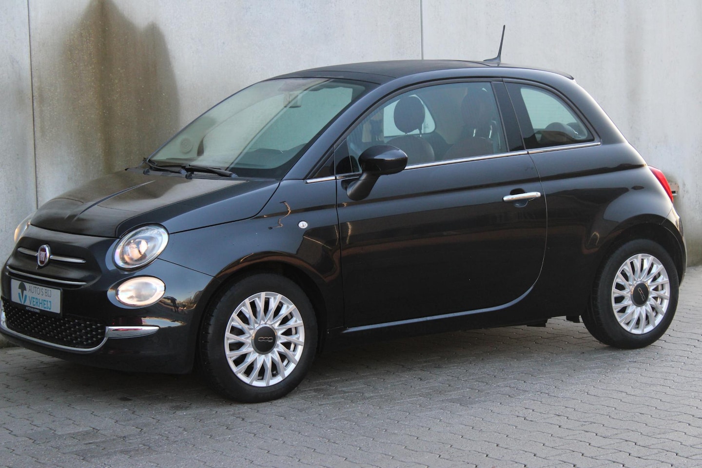 Fiat 500 - 0.9 TwinAir Turbo Lounge / LEDER / NAVI / LM VELGEN / OPEN DAK - AutoWereld.nl