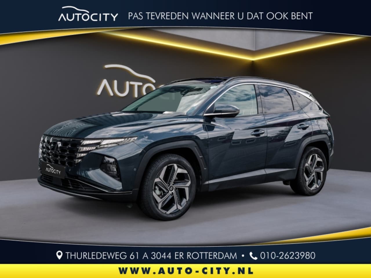 Hyundai Tucson - 1.6 T-GDI PHEV Premium Sky l Leder l Pano l 360 l VOL OPTIES - AutoWereld.nl