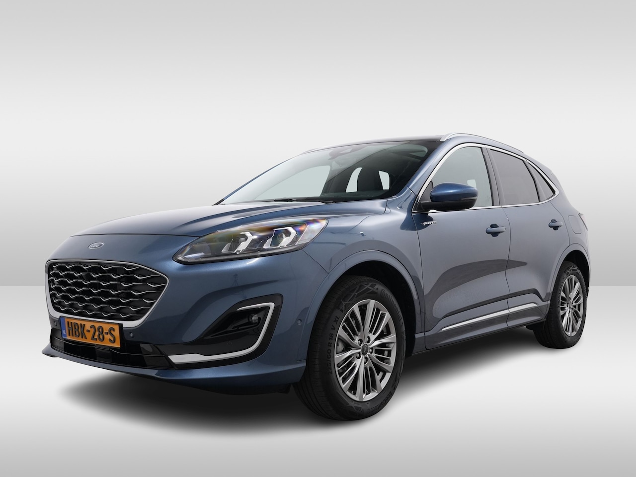 Ford Kuga - 2.5 FULL HYBRID FHEV 190K VIGNALE CVT | Panoramadak | Geen Plug-In! - AutoWereld.nl