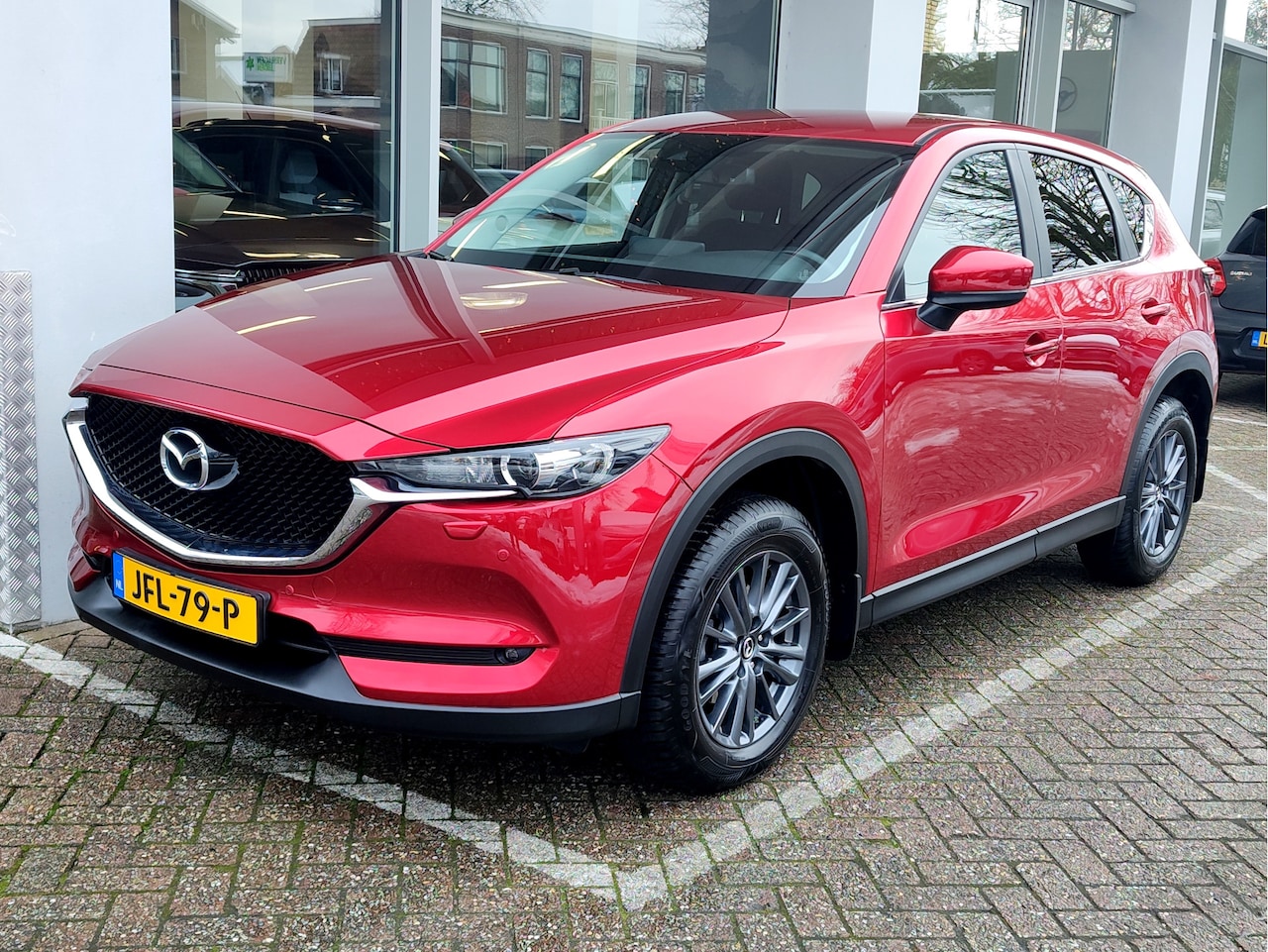 Mazda CX-5 - 2.5 SKYACTIV-G 194 EXCLUSIVE-LINE AUT. Trekhaak | All Seasons | Stuurverw. | Dodehoeksens. - AutoWereld.nl