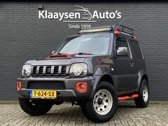 Suzuki Jimny - 1.3 4WD Exclusive | leder interieur | airco | trekhaak | stoelverwarming | imperiaal | ele