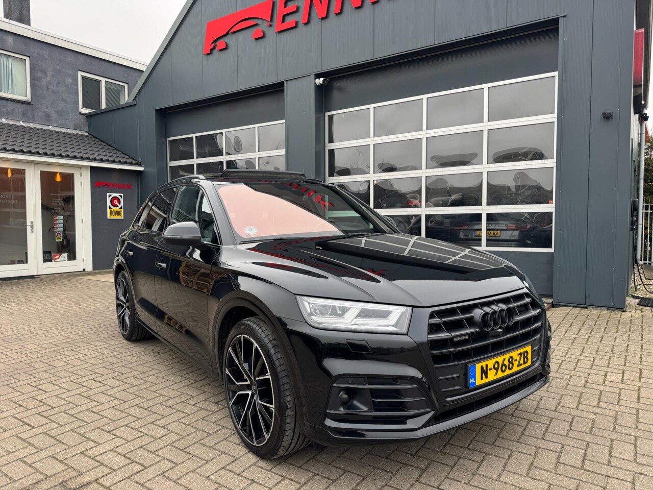 Audi Q5 - 55 TFSI e quattro Competition S-Line 367PK / Pano/ HUD / Airsusp. / 360Cam / Carbon / B&O - AutoWereld.nl