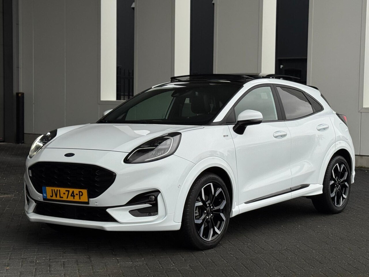 Ford Puma - 1.0 EcoBoost Hybrid ST-Line Vignale 1.0 EcoBoost Hybrid ST-Line Vignale, VOL OPTIES , panoramadak, stoelverwarming,lederen spo - AutoWereld.nl