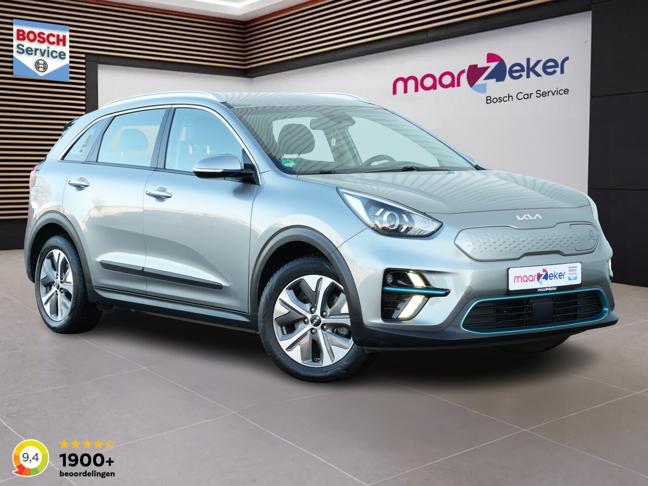 Kia e-Niro - DynamicLine 64 kWh ✅Trekhaak✅All Season✅Navi✅Adap. Cruise✅Clima✅ - AutoWereld.nl