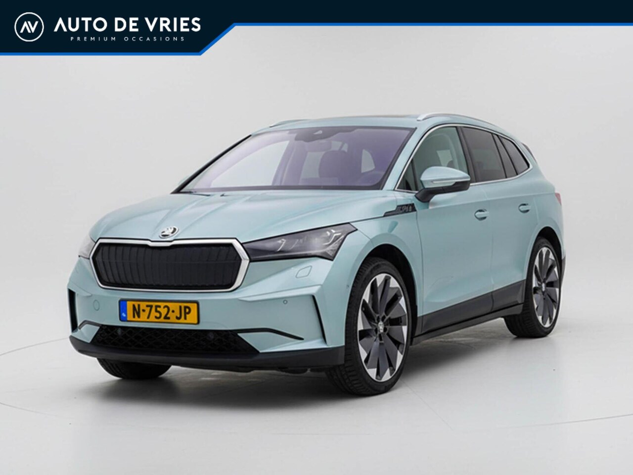 Skoda Enyaq iV - 80 First Edition | SOH 86% | Zwart leder | Memory | 21" Velgen | Trekhaak - AutoWereld.nl