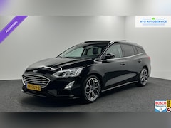 Ford Focus Wagon - 1.0 EcoBoost Titanium Business PANO LEER CRUISE NAVI CARPLAY ECC