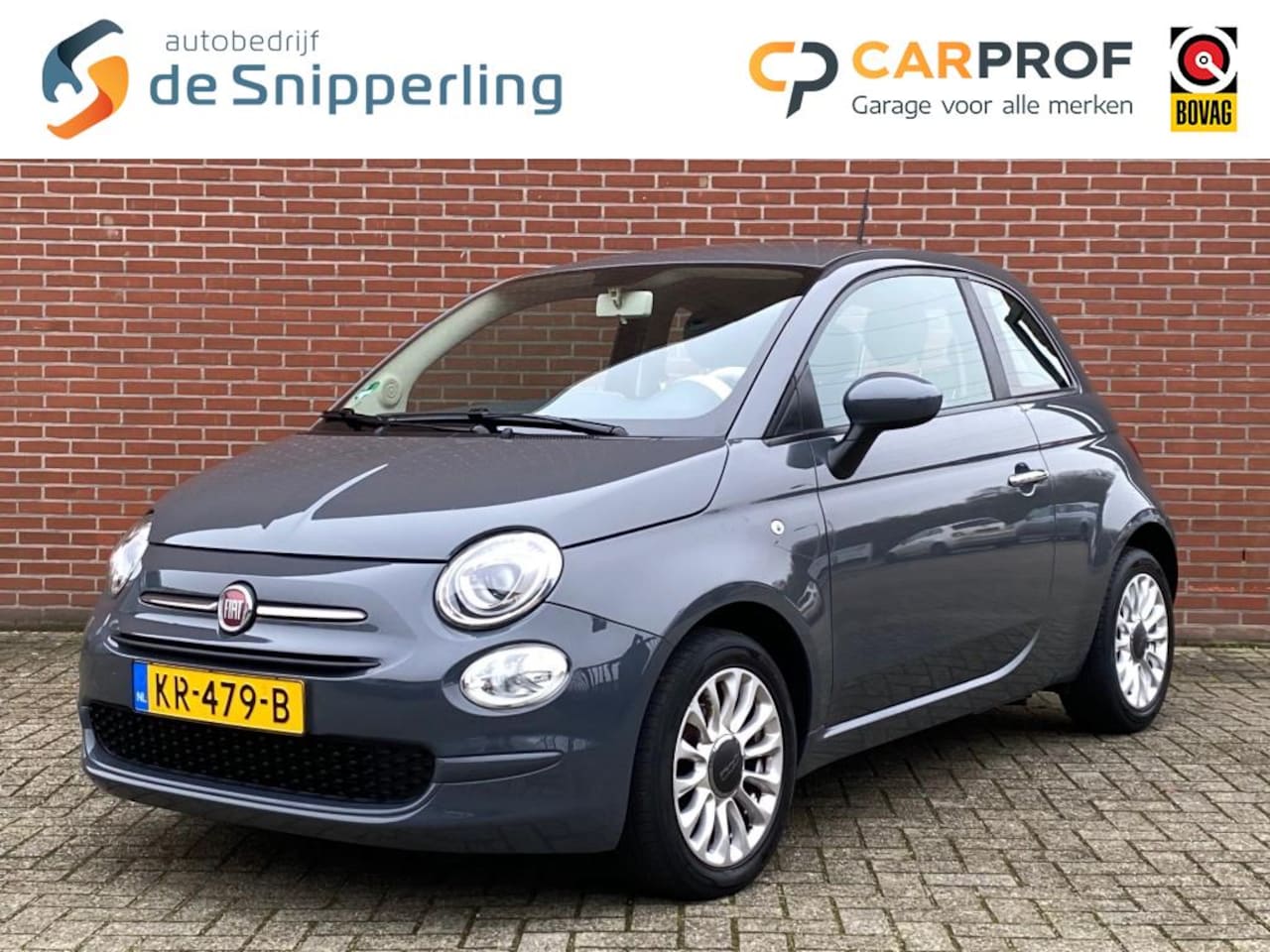 Fiat 500 - 1.2 69 PK POPSTAR AIRCO LICHTMETALEN VELGEN ORIG-NL NAP - AutoWereld.nl
