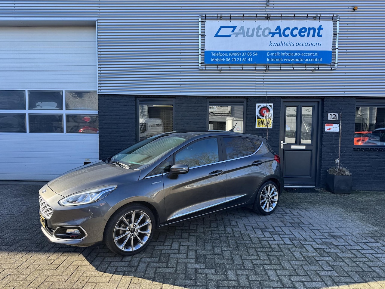 Ford Fiesta - 1.0 EcoBoost Vignale Klima/Pano/Half-Leder/36dkm... - AutoWereld.nl