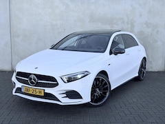 Mercedes-Benz A-klasse - A250e AMG Night Pano HUD Burmester 360 19'' Trekh Leder/alca