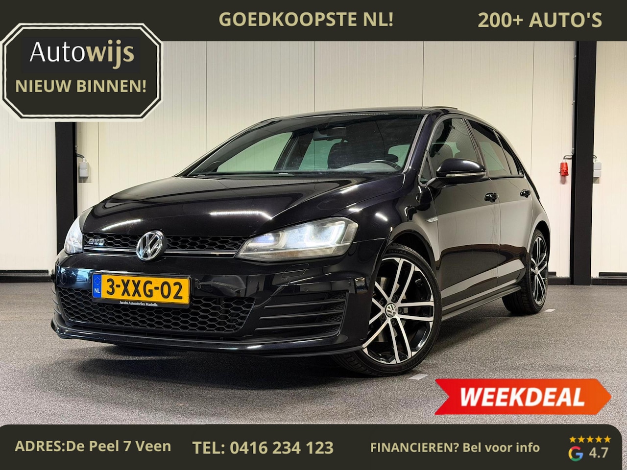 Volkswagen Golf - 2.0 TDI GTD Business Edition|PANO|LED|TREKHAAK|DYNAUDIO|CAMERA - AutoWereld.nl