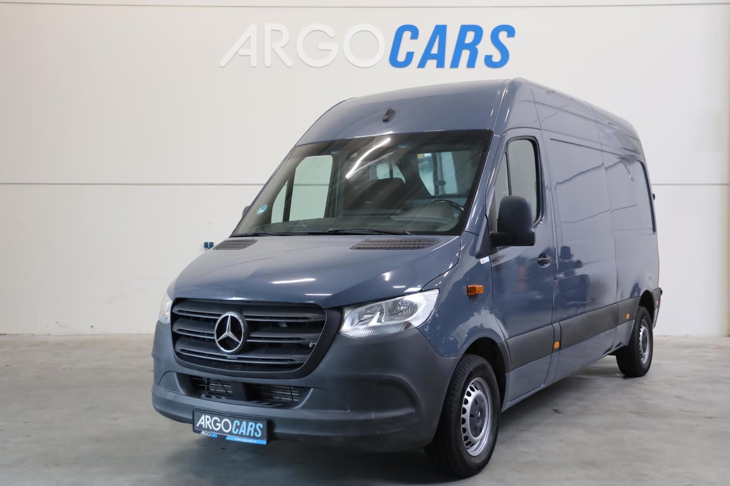 Mercedes-Benz Sprinter - 314 CDI L2/H2 GRIJS CAMERA BLIS CLIMA CRUISE CONTROL NAVI PDC 11/2021 LEASE v/a € 199,- p. - AutoWereld.nl