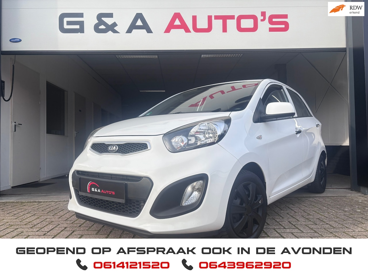 Kia Picanto - 1.0 CVVT Airco / Elektr-pkkt / 5DEURS / 1e EIGENAAR / NIEUWSTAAT - AutoWereld.nl