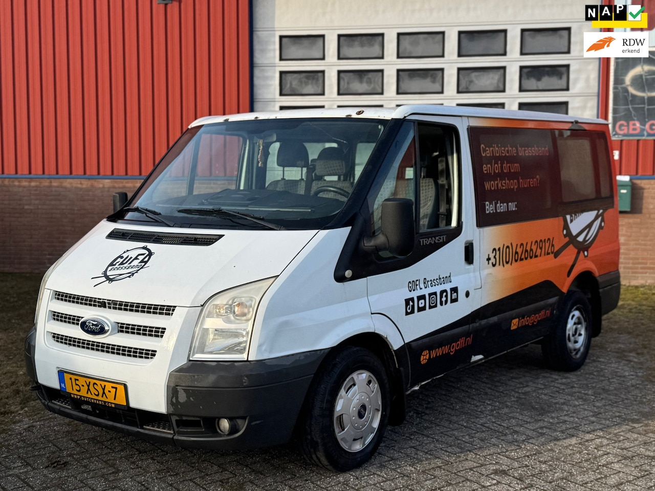 Ford Transit Kombi - 300S 2.2 TDCi 9Pers,Airco,Cruise,2012 - AutoWereld.nl