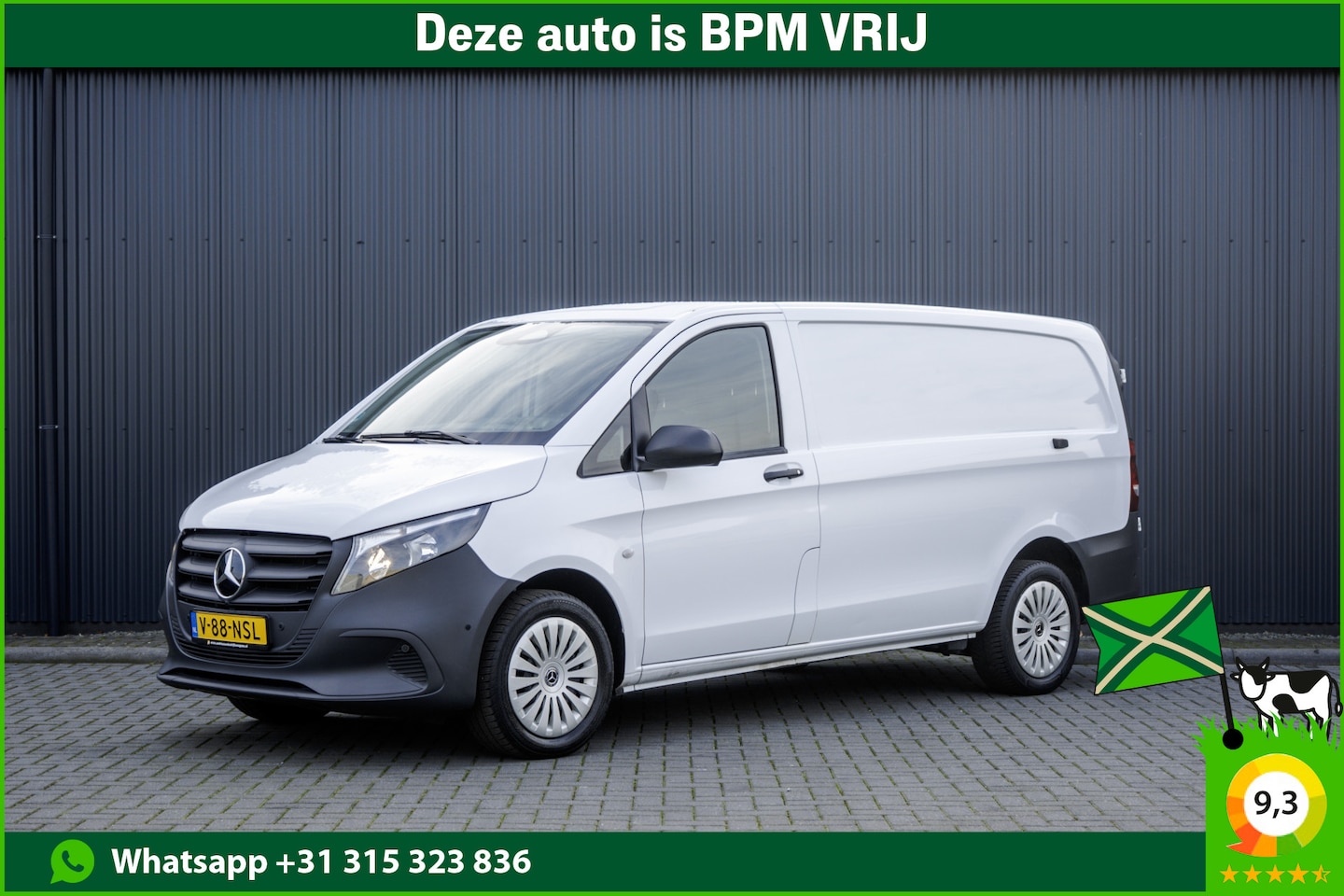 Mercedes-Benz Vito - 116 CDI L2H1 Pro | Facelift | 160 PK | Mbux | Navi | Camera | Cruise | Carplay - AutoWereld.nl