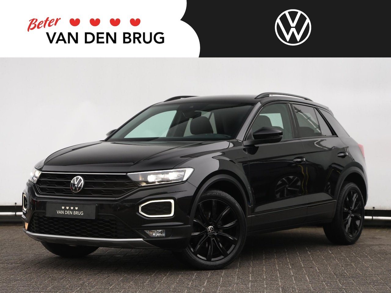 Volkswagen T-Roc - 1.5 TSI Sport 150pk DSG | Black Style | Winterpakket | Camera | Navigatie | ACC | LED | Cl - AutoWereld.nl