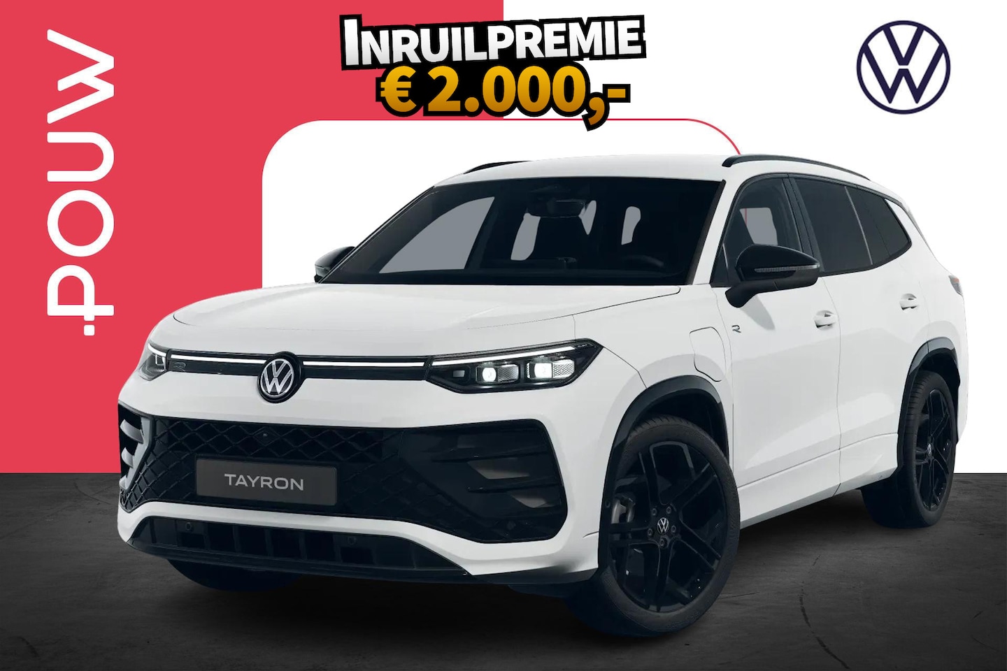 Volkswagen Tayron - 1.5 eHybrid 204pk R-Line Edition | Velgen 20'' | Trekhaak Elek. Uitklapbaar - AutoWereld.nl