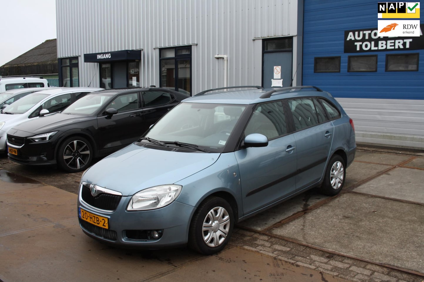 Skoda Fabia Combi - 1.4-16V Ambiente *BJ'09*AIRCO*EXPORT* - AutoWereld.nl