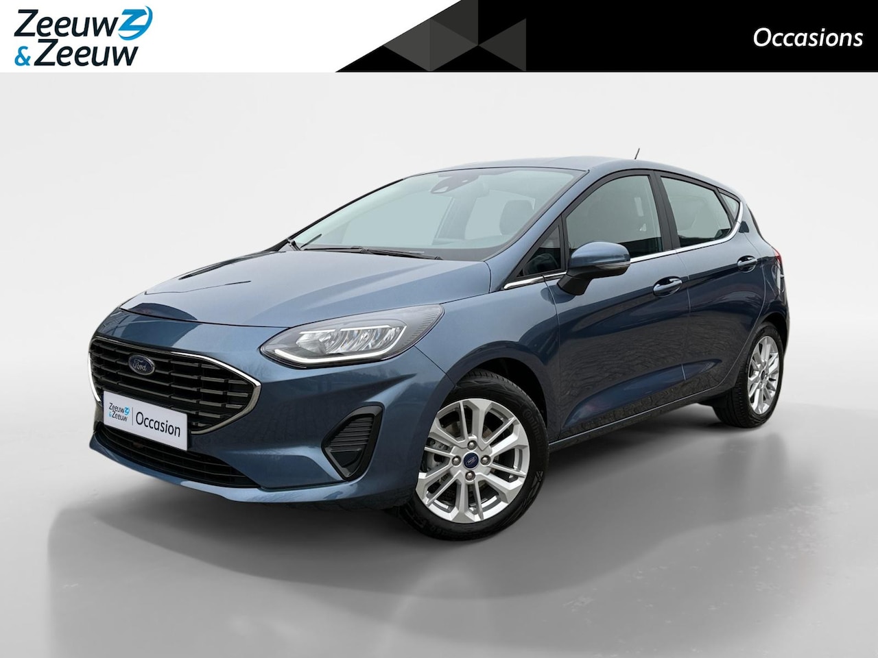 Ford Fiesta - 1.0 EcoBoost Hybrid Titanium | Winterpack | Parkeersensoren | Apple Carplay | Android Auto - AutoWereld.nl