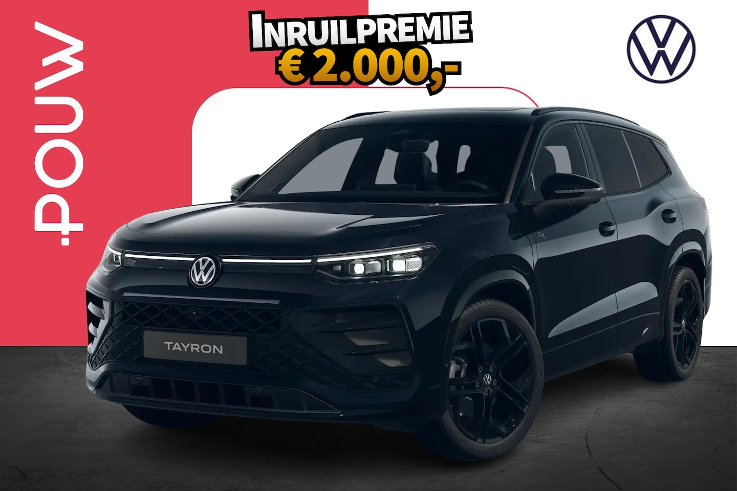 Volkswagen Tayron - 1.5 eHybrid 204pk DSG R-Line Edition | LMV 20'' | Panoramadak | Trekhaak Elek. Uitklapbaar - AutoWereld.nl