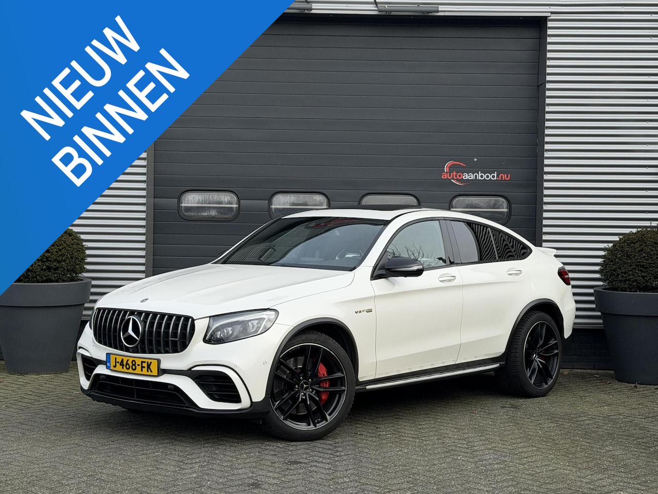 Mercedes-Benz GLC-klasse Coupé - AMG 63 S 4MATIC+ | Capristo | Panoramadak | 360* Camera | Kuipstoelen | Burmester | - AutoWereld.nl