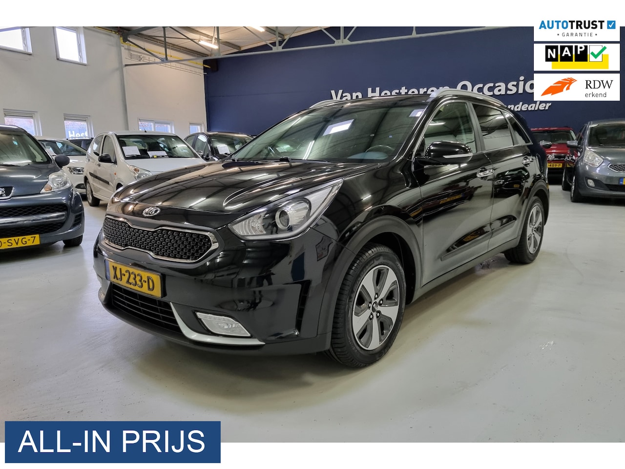 Kia Niro - 1.6 GDi Hybrid DynamicLine ✅MOOIE AUTO! ✅TREKHAAK - AutoWereld.nl