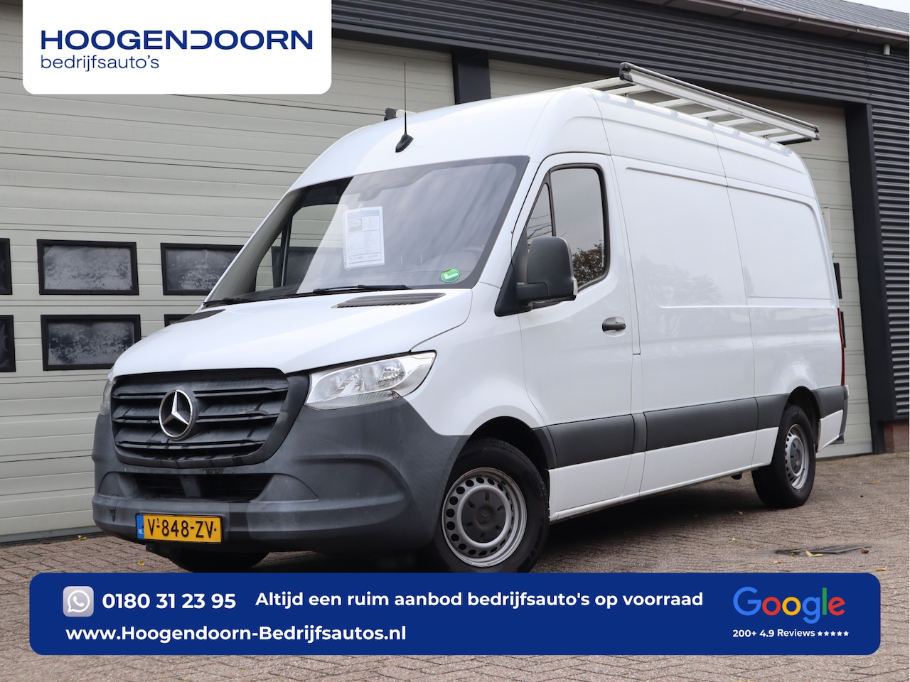 Mercedes-Benz Sprinter - 314 CDI Euro 6 L2H2 RWD - Imperiaal - Airco - Trekhaak - Cruise - AutoWereld.nl