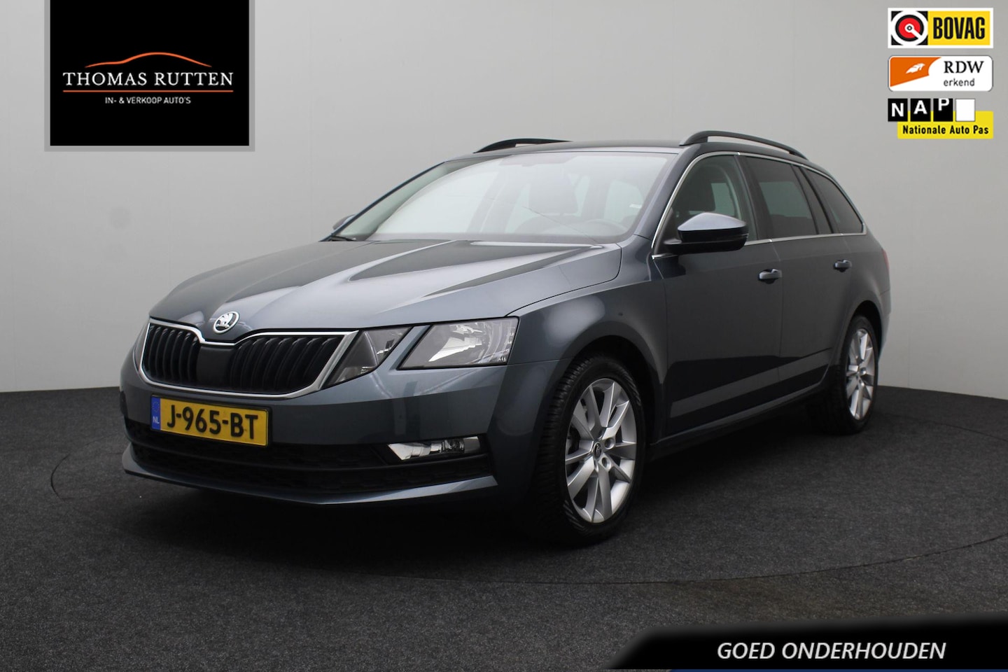 Skoda Octavia Combi - 1.0 TSI Greentech Business Edition 2020 | Airco | Navigatie | Cruise Control | Stoelverwar - AutoWereld.nl