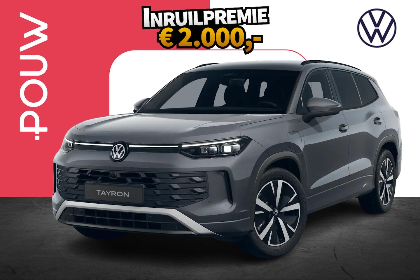 Volkswagen Tayron - 1.5 eHybrid DSG 204pk Life Edition | Trekhaak Uitklapbaar | LMV 19'' - AutoWereld.nl