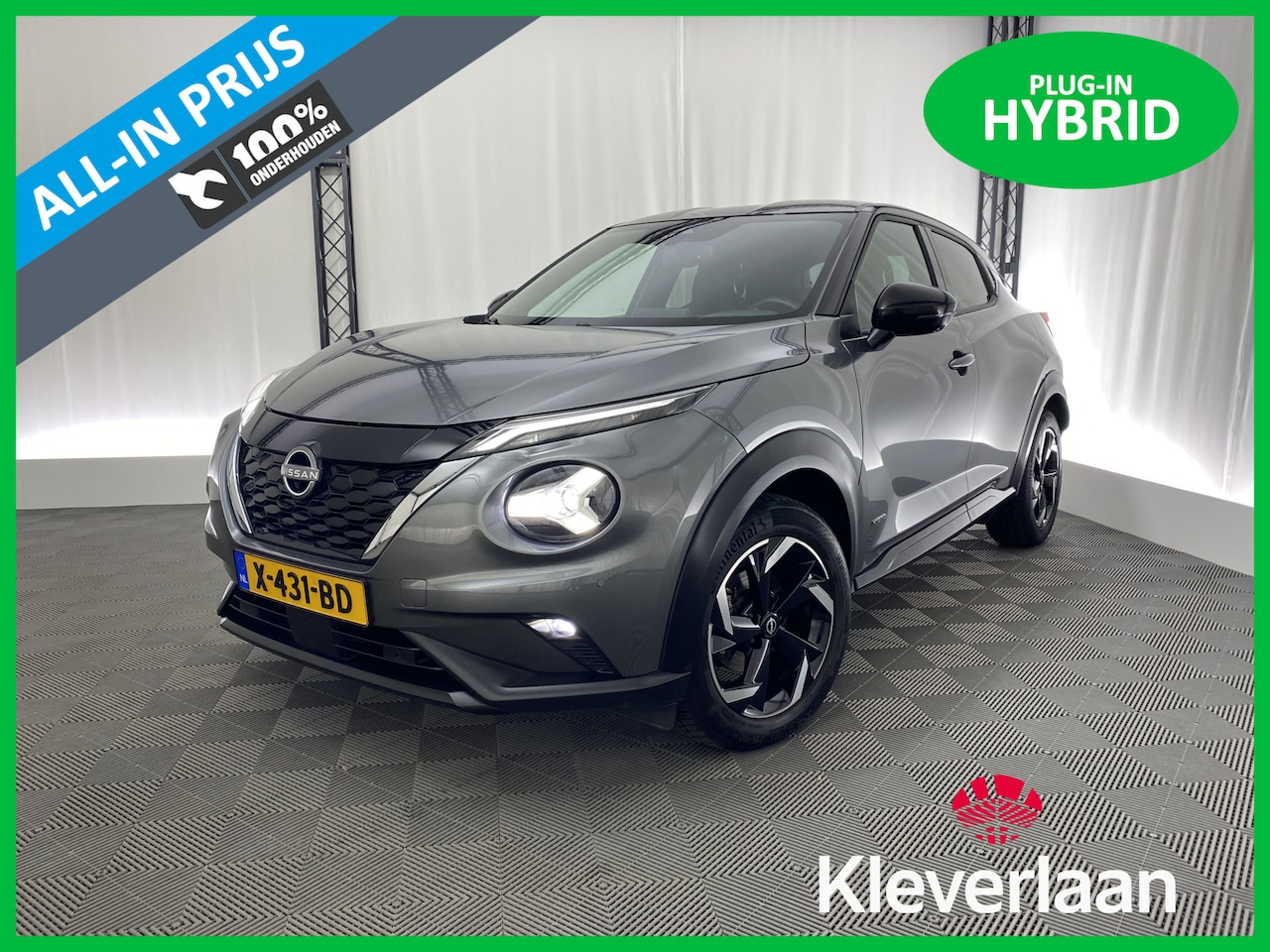 Nissan Juke - 1.6 Hybrid Tekna | Apple carplay | e-Pedal | Camera | Navi | Stoel- + stuurverwarming - AutoWereld.nl