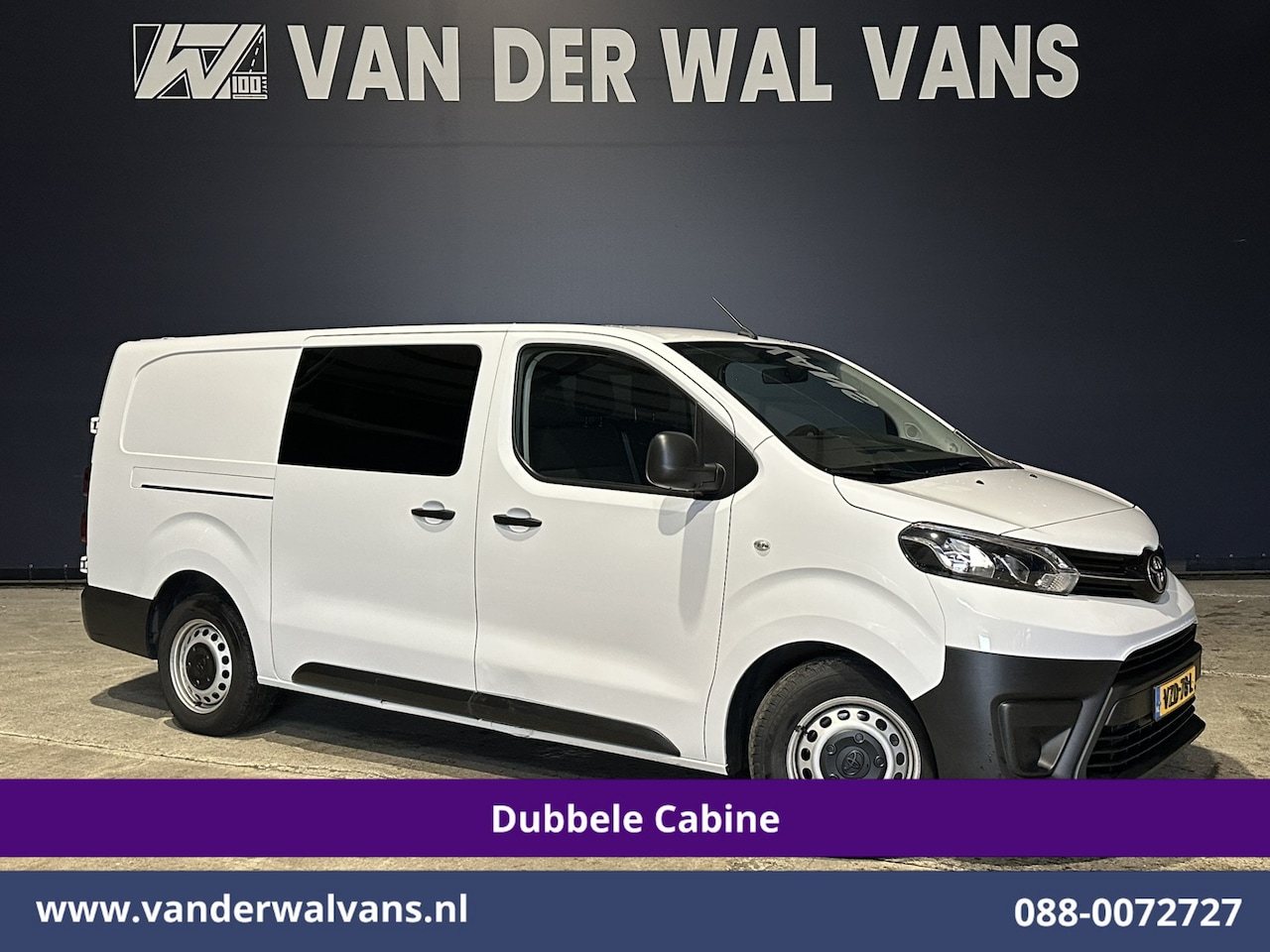 Toyota ProAce Worker - 2.0 D-4D 145pk L3H1 Dubbele Cabine Euro6 Airco | 6-Zits | Navigatie | Apple Carplay | Crui - AutoWereld.nl