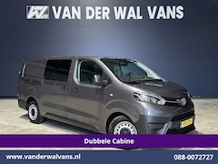 Toyota ProAce Worker - 2.0 D-4D 145pk L3H1 Dubbele Cabine Euro6 Airco | 6-Zits | Navigatie | Apple Carplay | Crui
