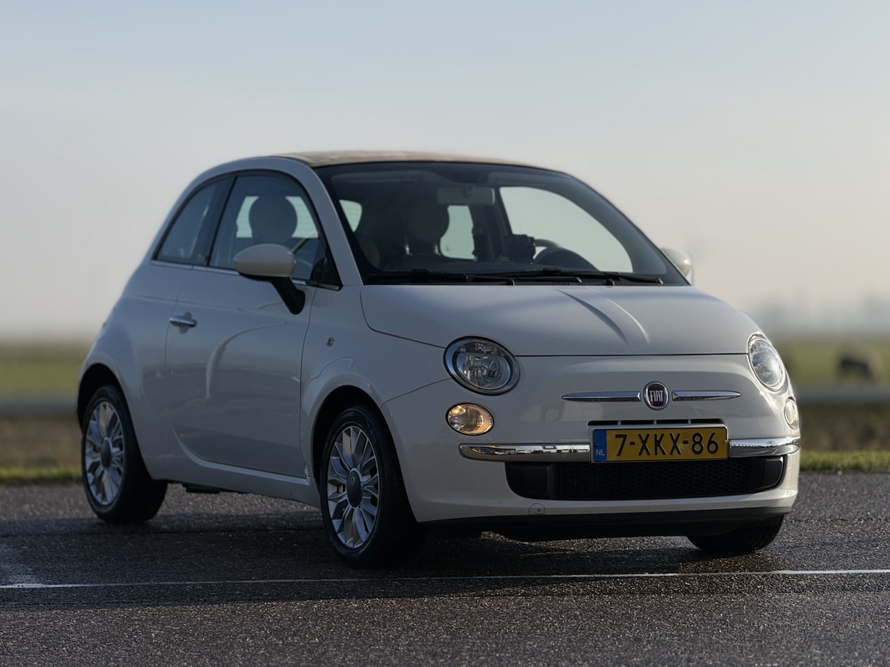 Fiat 500 C - 0.9 TwinAir Turbo Lounge | NAP | Automaat | Panodak - AutoWereld.nl