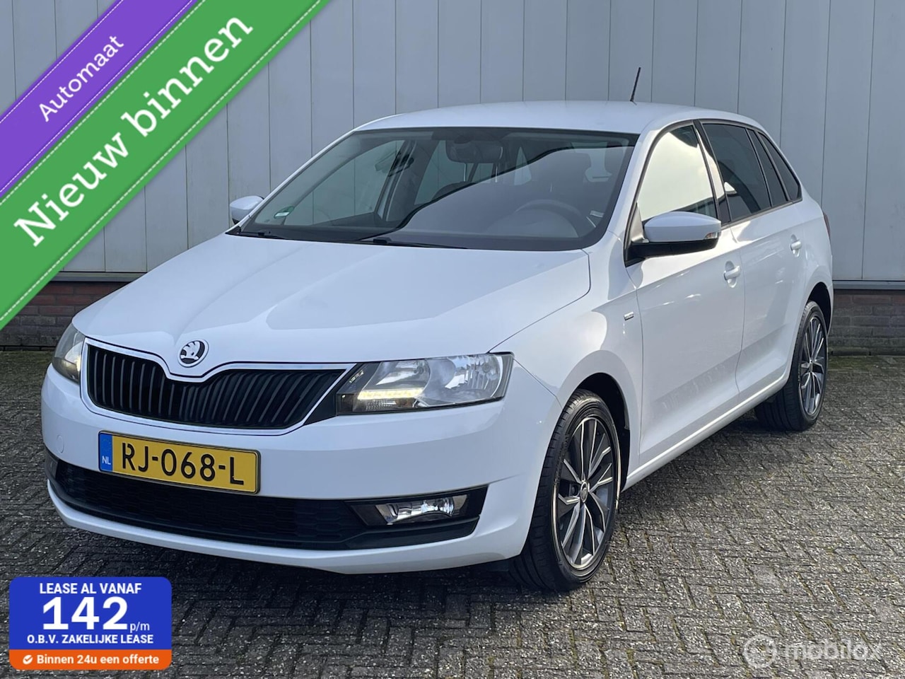 Skoda Rapid Spaceback - 1.0 TSI Greentech Drive AUTOMAAT | Climate & Cruise control | Privacy glass | Tr-haak | St - AutoWereld.nl