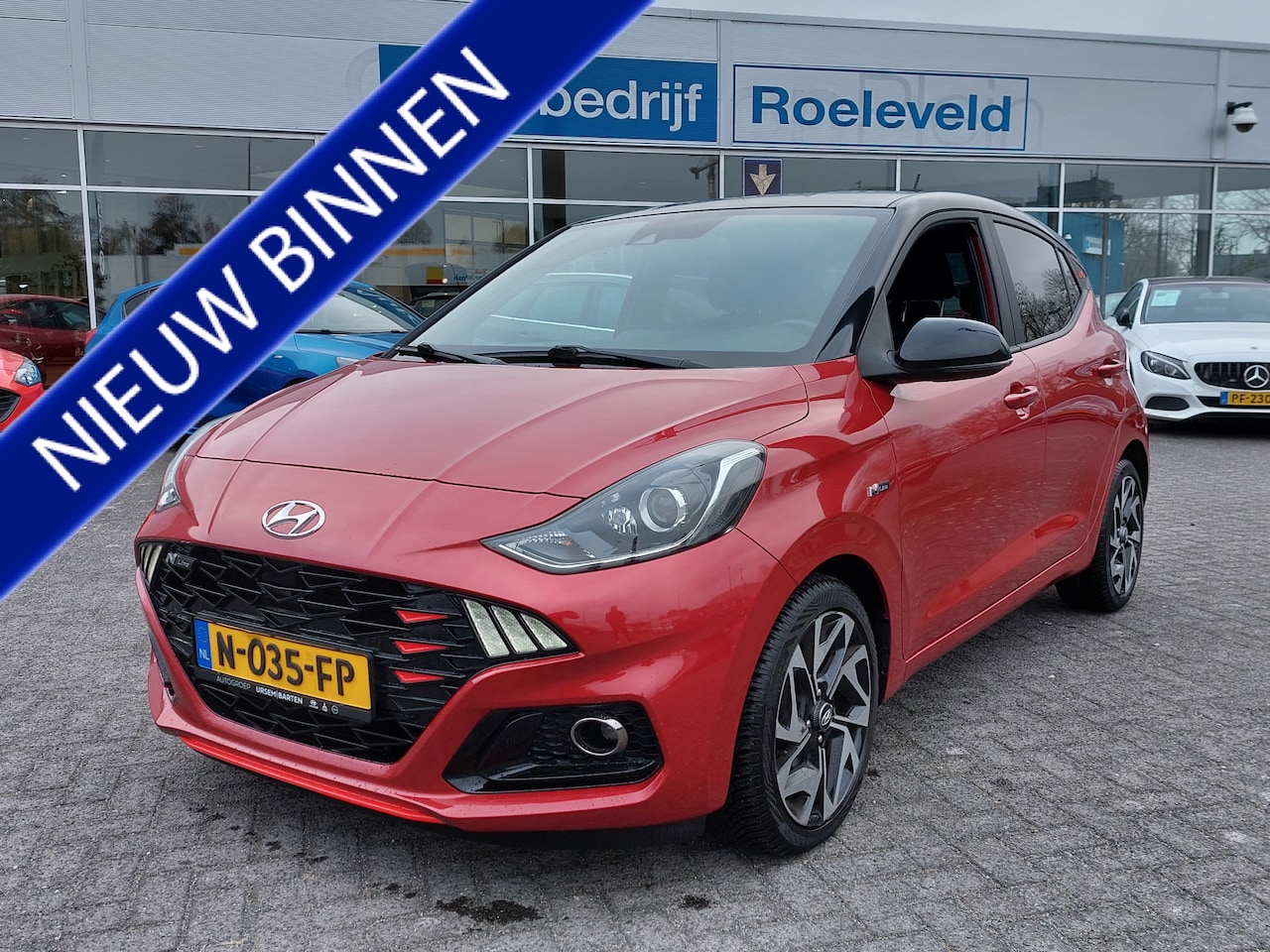 Hyundai i10 - 1.0 T-GDI 100pk N Line 5-zits | Origineel NL | Navi | Apple Carplay + Android Auto | Clima - AutoWereld.nl