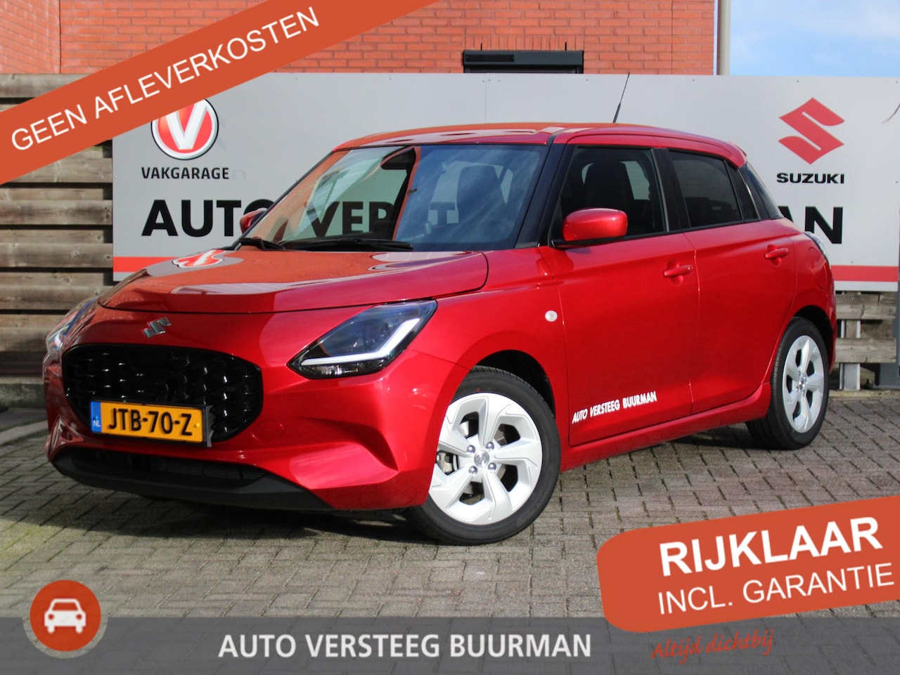 Suzuki Swift - 1.2 Select Smart Hybrid Navigatie, Cruise Control Adaptief, Achteruitrijcamera, Stoelverwa - AutoWereld.nl