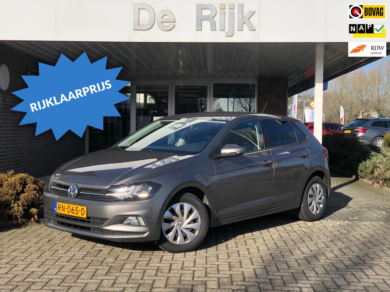 Volkswagen Polo - 1.0 TSI Comfortline RIJKLAAR! | Navi, Carplay/Android, ACC, Airco | 1e Eigenaar | NAP | NI - AutoWereld.nl