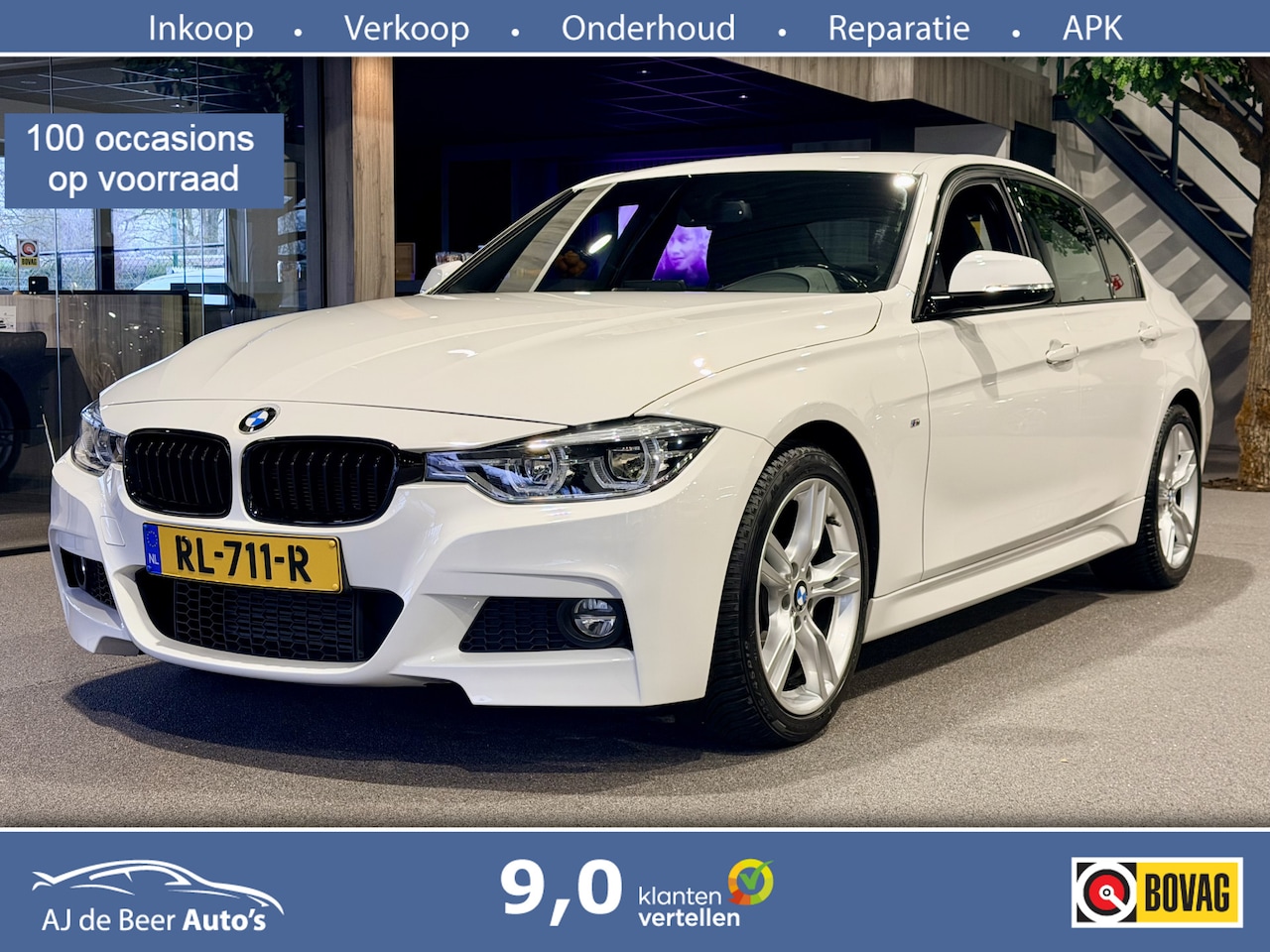 BMW 3-serie - 318i Executive M-Sport | Automaat | NAP | LED | Navigatie | Cruise - AutoWereld.nl
